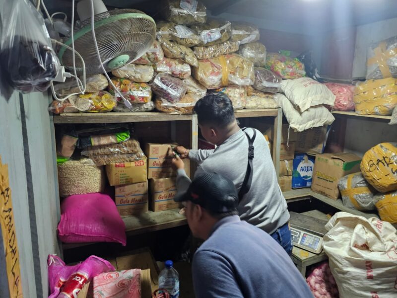 Ratusan barang bukti yang disita