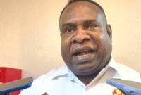 Abraham Kateyau, Plt Sekda Mimika