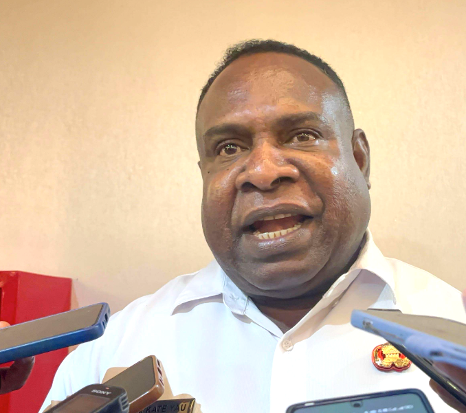 Abraham Kateyau, Plt Sekda Mimika