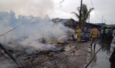 Belasan Kios di Kawasan Pelabuhan Poumako Ludes Terbakar