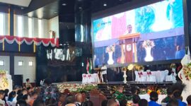 Suasana Nikah Massal dan Itsbat  di Graha ENY Timika