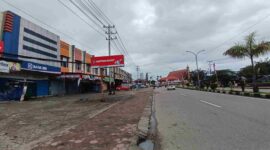 Potret Pinggiran Ruas Jalan Utama