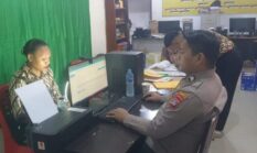 Ratusan Peserta Ikut Mendaftar Masuk Polri